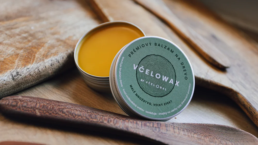 Caring for a wooden cutting board with beeswax
