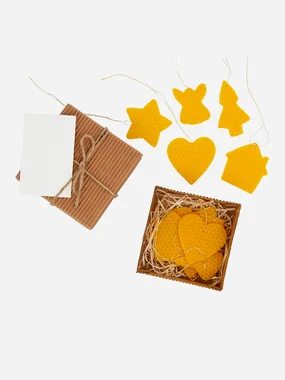 Beeswax Christmas Ornaments