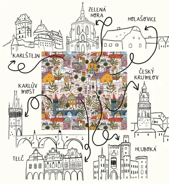 Beeswax Wraps Včelobal DUO - Neighboring Country