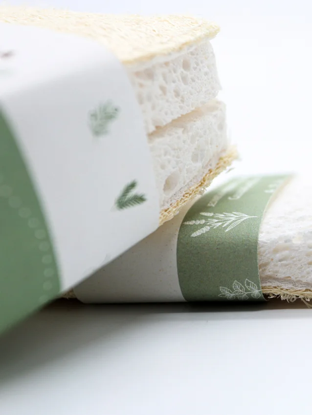 Eco-friendly plastic-free sponge (2 pcs)