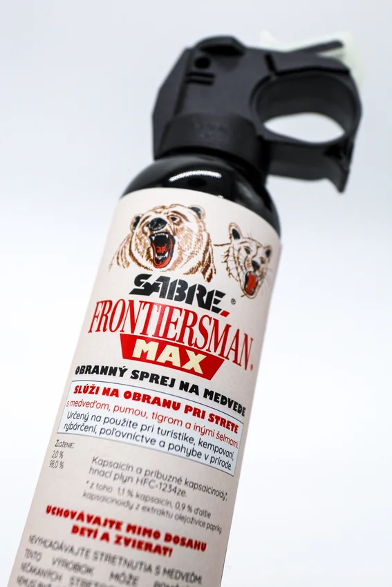 Bear spray + holster
