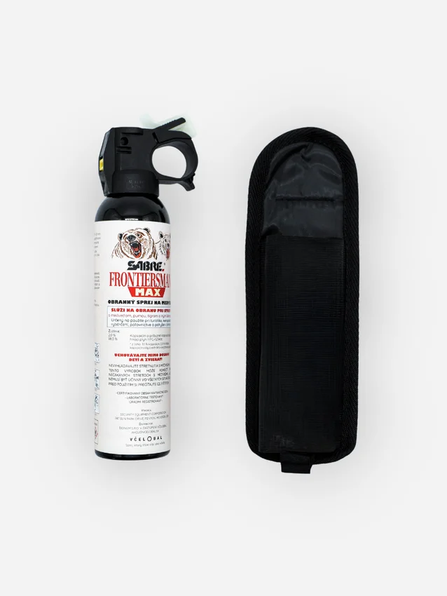 Bear spray SABRE Frontiersman MAX + holster