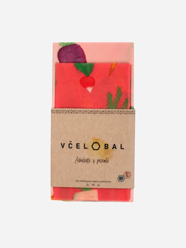 Beeswax Wraps Včelobal DUO -Ze zahrádky