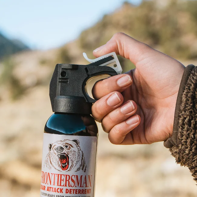 Replacement safety clip for SABRE spray