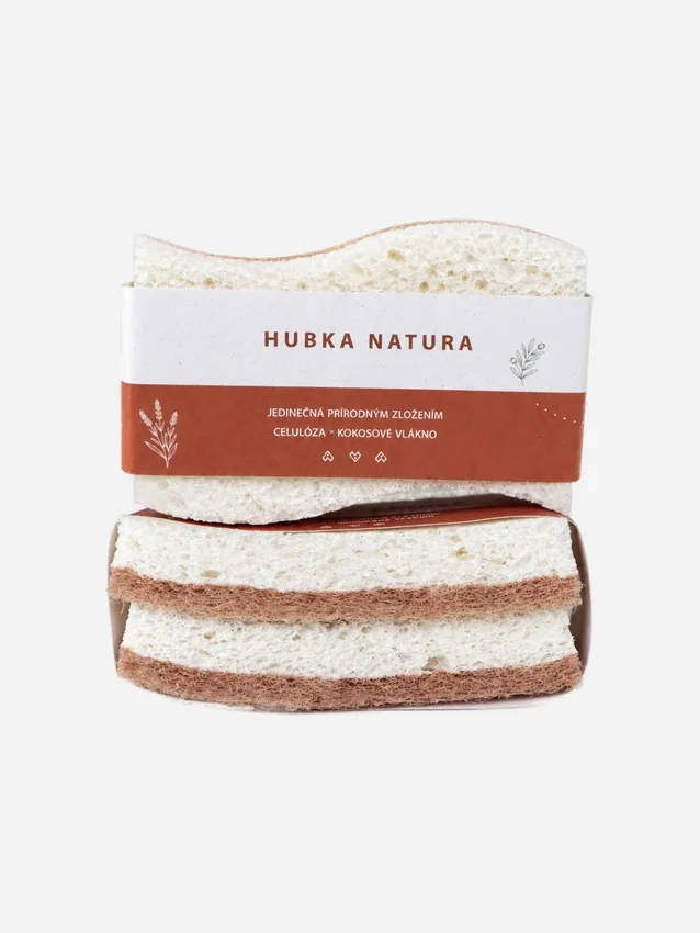 Plastic-free Coconut Fibre Sponge (2 pcs)