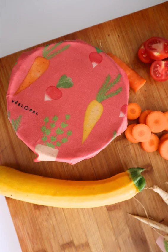 Beeswax Wraps Včelobal DUO -Zeleninka