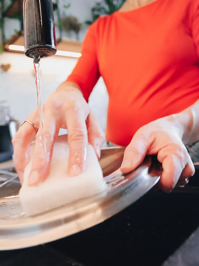 Eco-friendly plastic-free sponge (2 pcs)