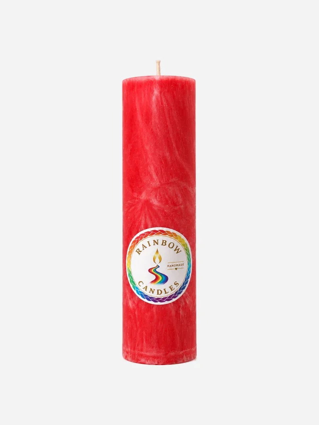 Natural palm wax candle RAINBOW CANDLES