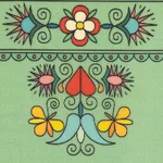 Waxopack L (35 x 37 cm) Folklore